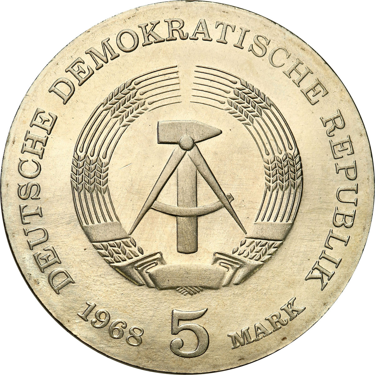 Niemcy, DDR. 5 marek 1968 Robert Koch